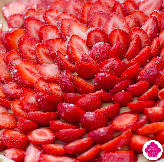 Tarte aux fraises façon Emilie Sweetness