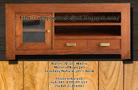 buffet tv jati minimalis supplier mebel jati jepara jakarta medan semarang surabaya