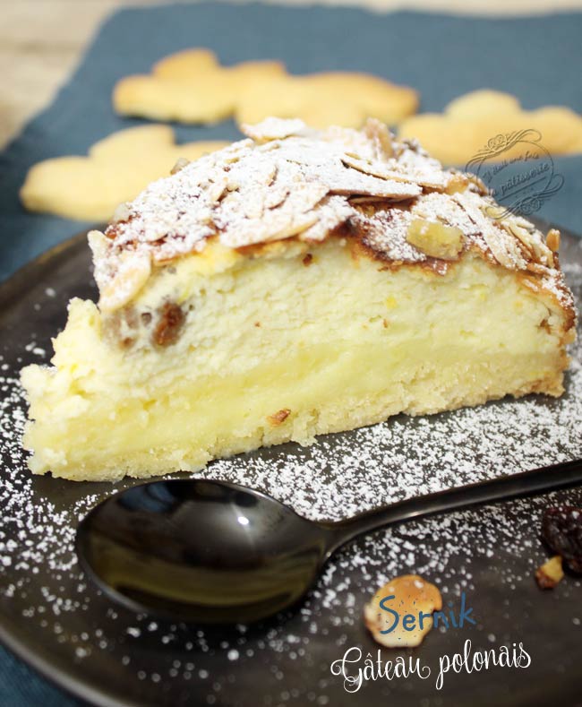 Le Sernik Le Gateau Au Fromage Blanc Polonais Il Etait Une