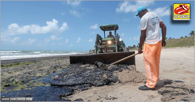 Derrame de petróleo venezolano llegó hoy al estado de Río de Janeiro