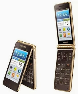 Tampilan Samsung Galaxy Golden