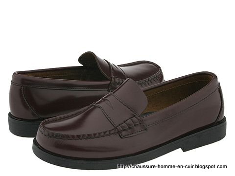 Chaussure homme en cuir:AE633667