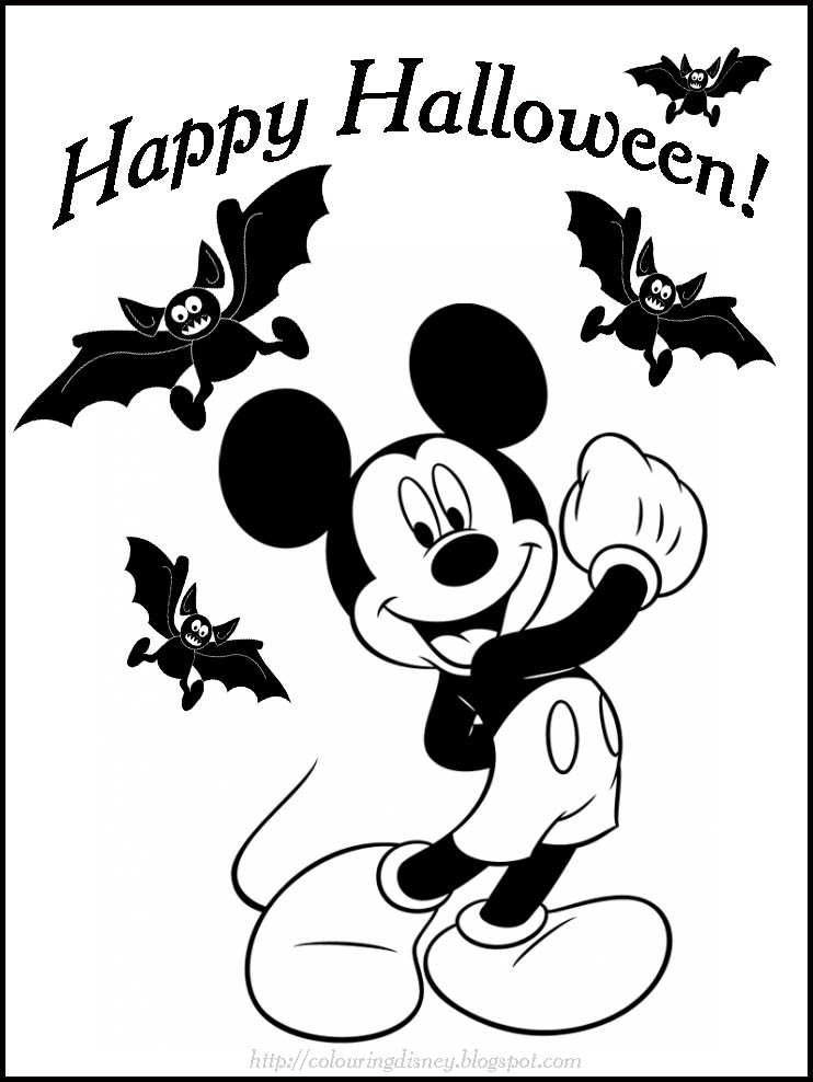 Mickey Mouse Coloring Pages