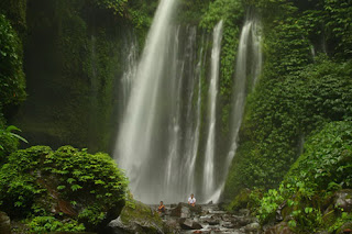 Wisata Alam, Air Terjun, Tiu Kelep ,Lombok Utara,gunung Rinjani