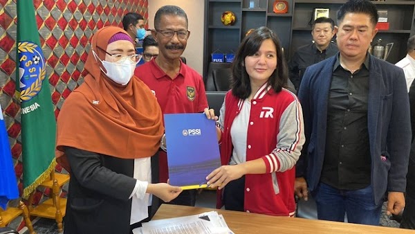 Ratu Tisha Kembali, Kini Resmi Daftar Jadi Calon Waketum PSSI