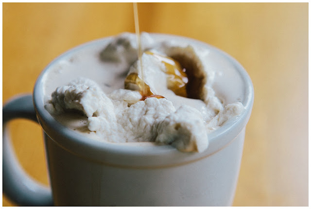 maple whipped cream coffee