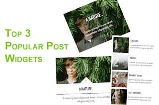 best Popular Posts Widgets for Blogger