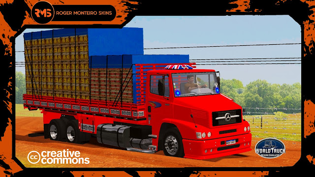 SKINS WORLD TRUCK DRIVING SIMULATOR ROGER MONTEIRO SKINS