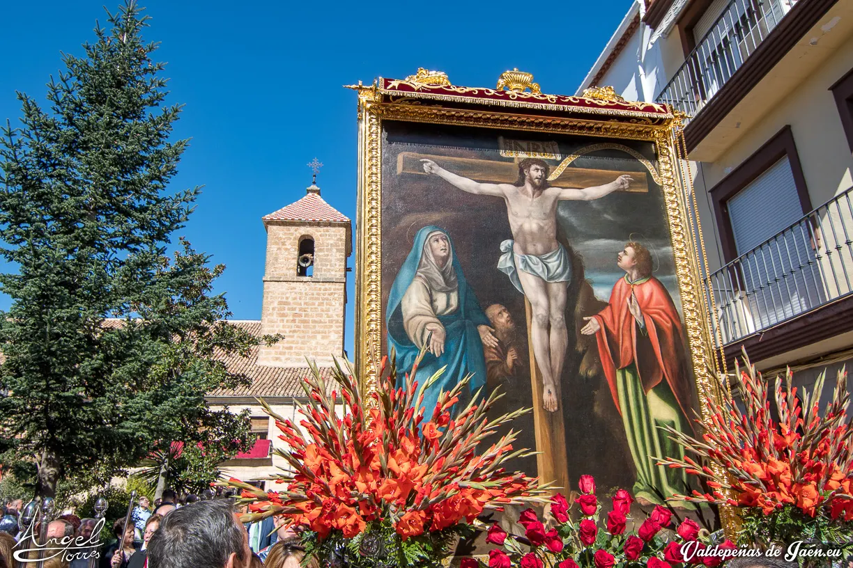 Cristo de Chircales en procesión.