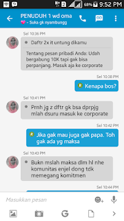 Penuduh Penipuan CUG Telkomsel