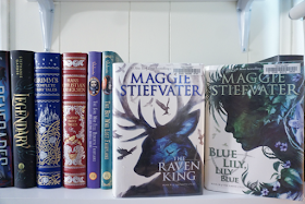 The Raven King and Blue Lily, Lily Blue by Maggie Stiefvater