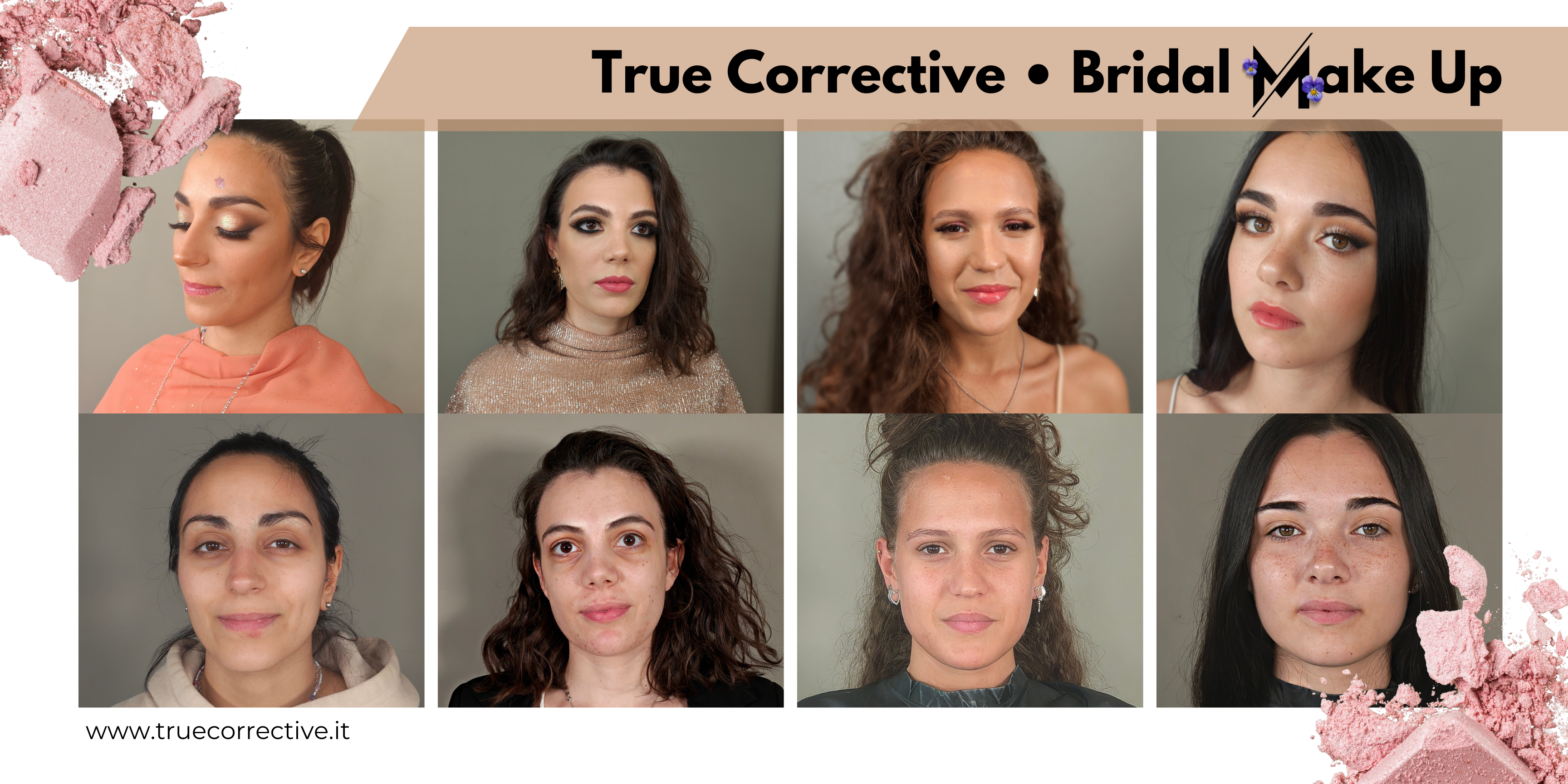 True Corrective • Corso make up online Sposa per Make Up Artist con attestato