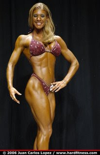 Body building hot chick