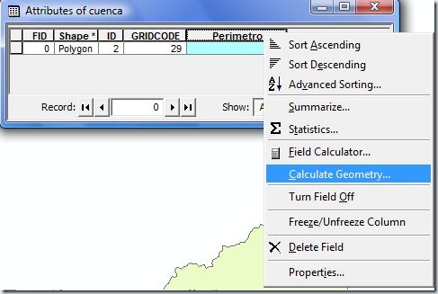 F7. Calculate geometry