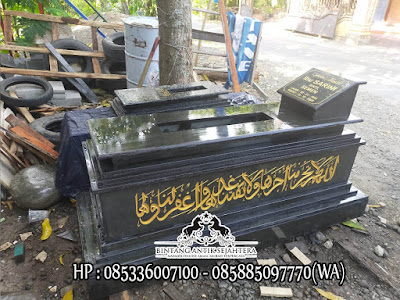 Model Makam Keramik Islam, Makam Marmer Tulungagung, Makam Marmer Hitam