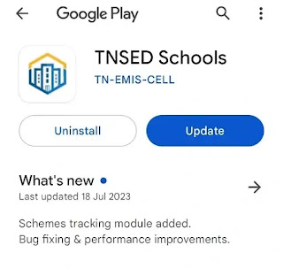 TNSED School App - New version 0.0.73 - Update Now