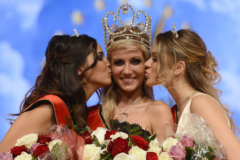 Miss Belgie Belgium 2013 winner Noemie Happart