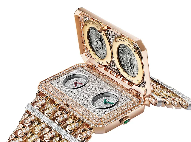 Bulgari Monete Catene Dual Time Secret Watch 103871