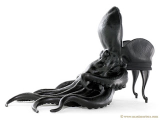 Maximo Riera Octopus Chair - Side View