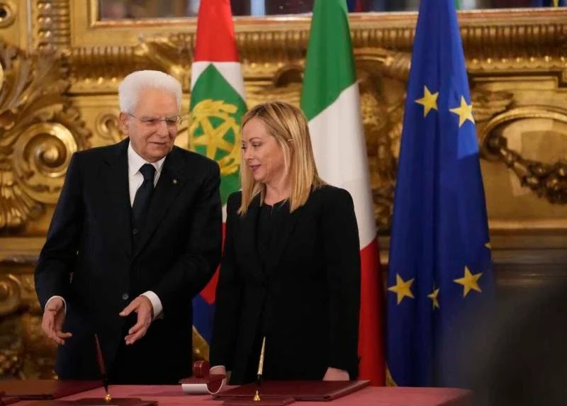 Giorgia Meloni takes over as Italy’s first Woman
