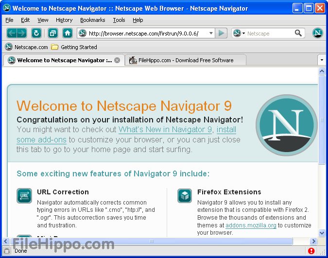 DOWNLOAD Netscape Navigator 9.0.0.6 | Kang Adhi