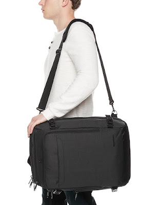 amazonbasics slim travel backpack weekender