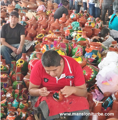 Artisan Expo in Uruapan on Palm Sunday