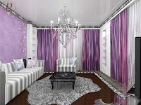 Purple Living Room Decor
