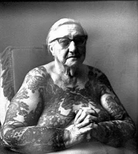 old people with tattoos