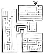 Feel free to use this maze, print it out for your children.