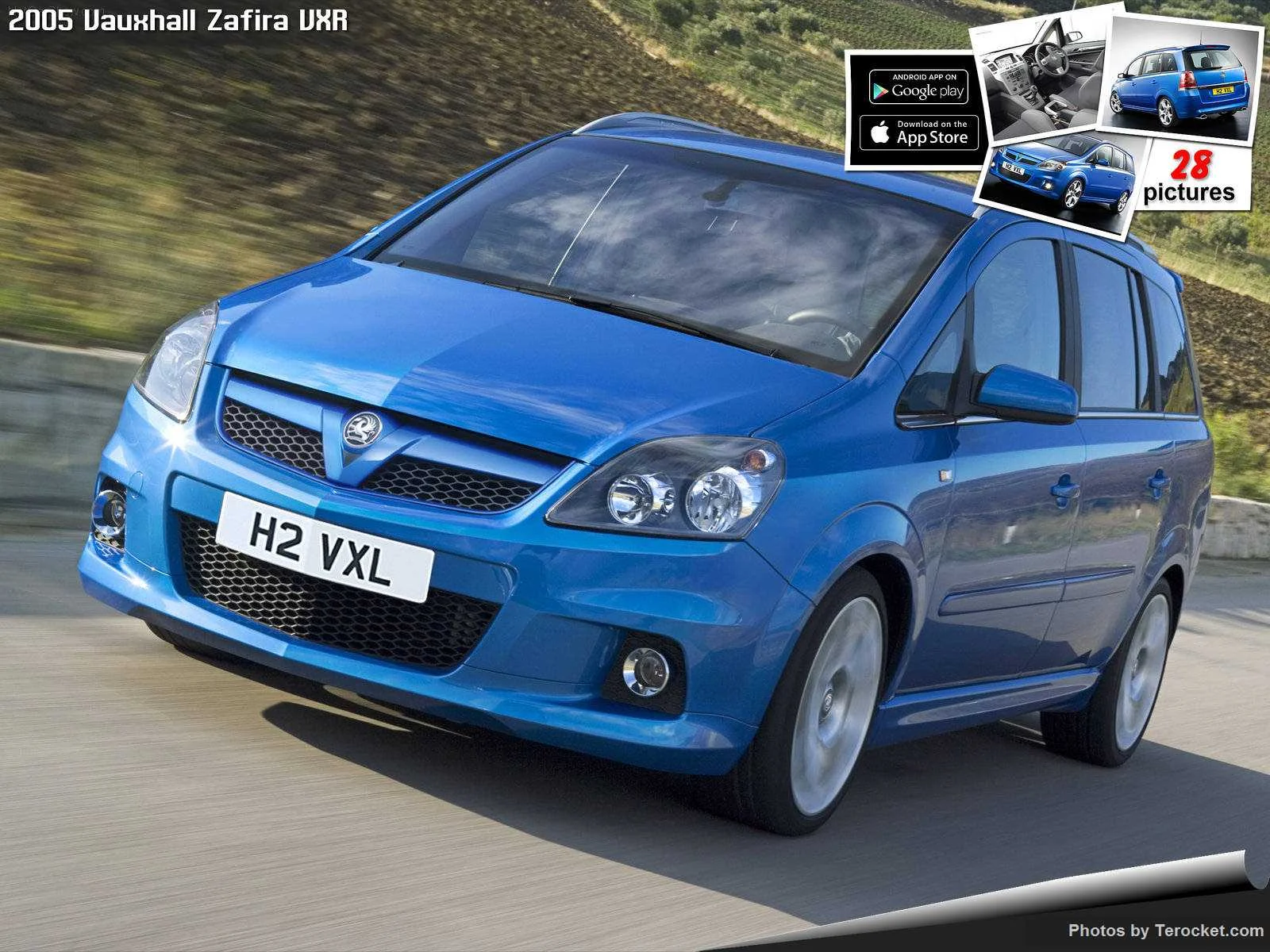 Hình ảnh xe ô tô Vauxhall Zafira VXR 2005 & nội ngoại thất