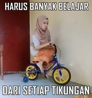 Area Ketawa - 8 Gambar Meme Lucu Tingkah Laku Konyol Cewek Hijabers Bikin Ketawa Ngakak.1