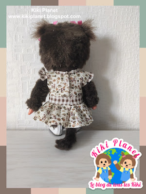 kiki monchhichi robe handmade fait main