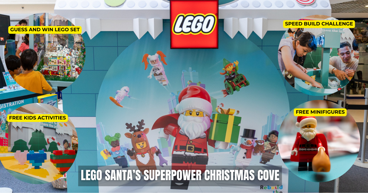 LEGO Santa's Superpower Christmas Cove @ Parkway Parade 
