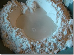 flour and water - that's all it takes!
