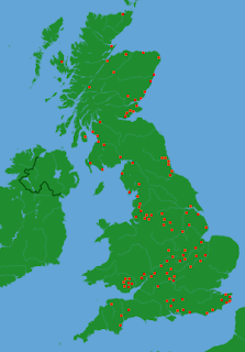 Stagecoach UK Depots Map 2009