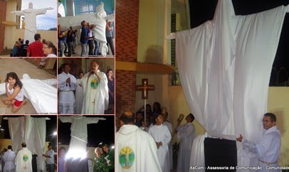 Exibir FESTA DO PADROEIRO 2014 - MOMENTO DO TRANSLADO e INAUGURAÇÃO DA RÉLIQUIA DA IMAGEM CRISTO REDENTOR