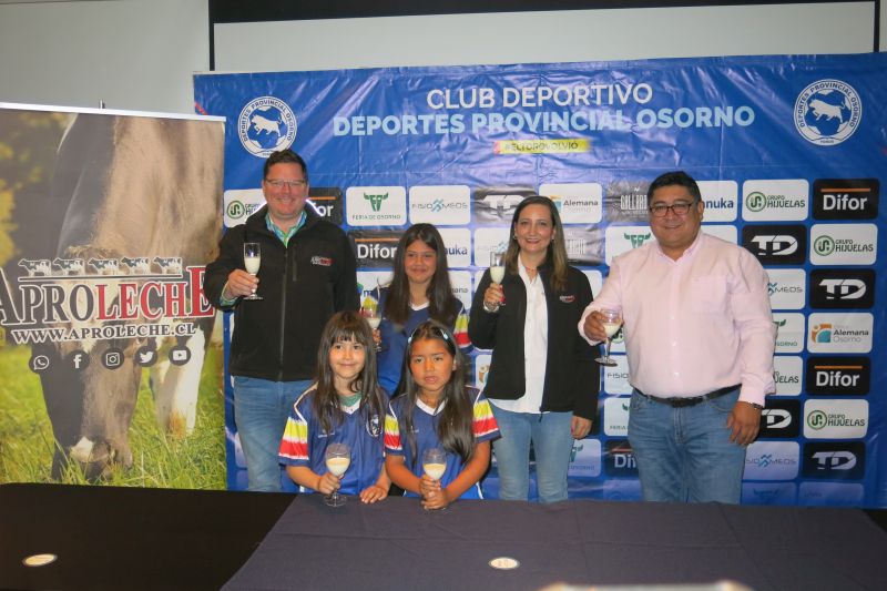 Aproleche renueva su alianza con Deportes Provincial Osorno