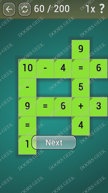 Math Games [Beginner] Level 60 answers, cheats, solution, walkthrough for android