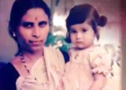 Sudha Rani childhood with mother 