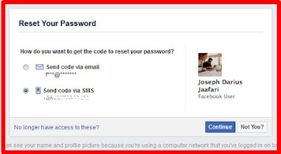 Recover My Facebook Password 