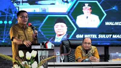 MOU dengan Telkom, Pemkot Bitung Fasilitasi 1001 UMKM Masuk dalam Pasar Digital