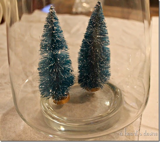 Hot Glue Trees