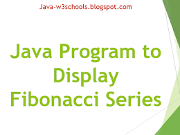 Java Program to Display Fibonacci Series | Find nth Fibonacci number using recursion