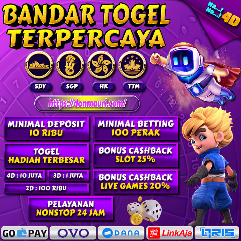 NANA4D : Daftar Bandar Togel Resmi & Situs Toto Hadiah 4D Terbesar 10 Juta Indonesia 2024