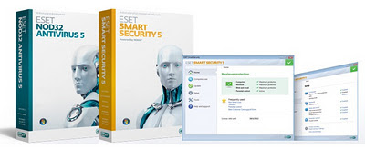 Cara Crack ESET Smart Security 5 Dan NOD32 AntiVirus 5