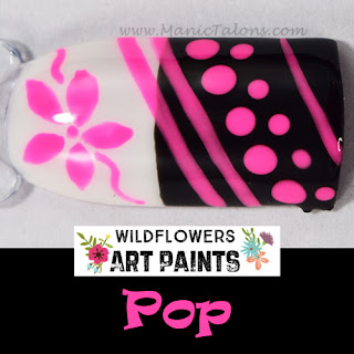 Wildflowers Nail Art Paint Pop