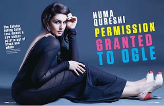 Huma Qureshi Boobs Visible