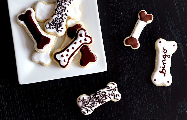 Dog Bone Sugar Cookies