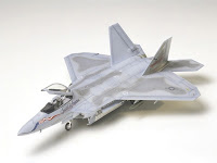 Tamiya 1/72 F-22 RAPTOR (60763) Color Guide & Paint Conversion Chart 